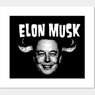 Elon Musk X Misfits Posters and Art